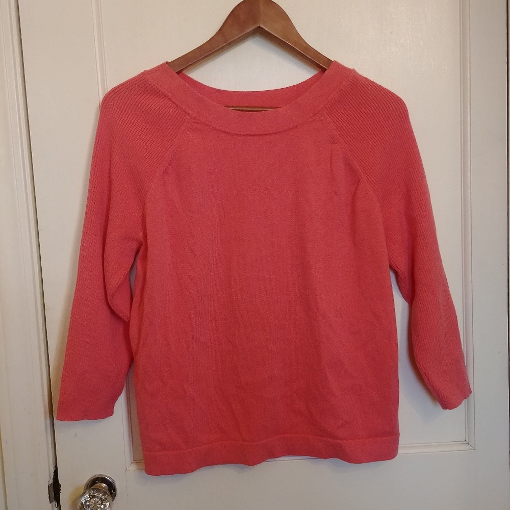Ladies Vintage White Stag Sweater